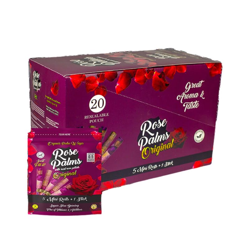 Rose Palms - 20 Pack/5 Mini Rolls - Original