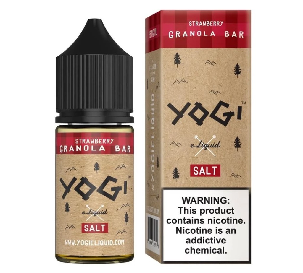 Yogi - Strawberry - Granola Bar - E-Liquid Salt - 35mg/30ml