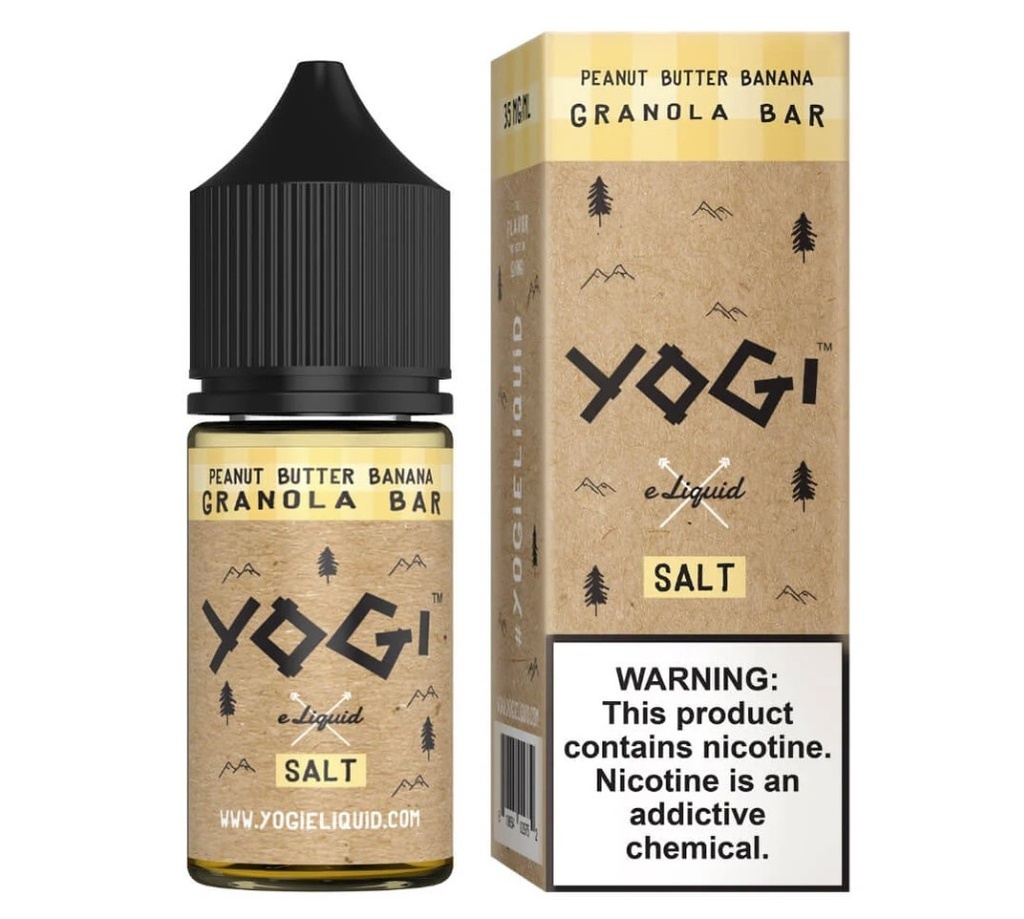 Yogi - Peanut Butter Banana - Granola Bar - E-Liquid Salt - 35mg/30ml