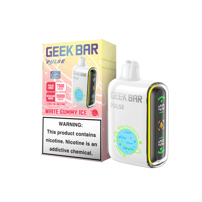 Geek Bar - Pulse - White Gummy Ice