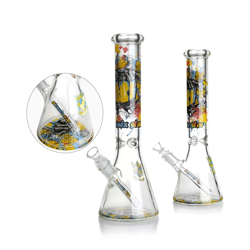 Phoenix Star - 14" Beaker - Assorted Designs and Colors 