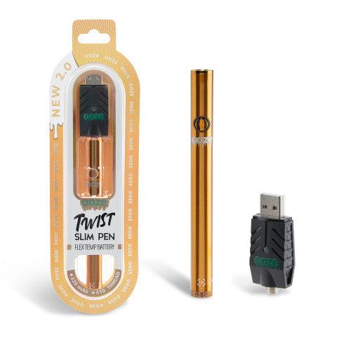 Ooze - Twist Slim Pen 2.0 - 320 mAh Flex Temp Battery - Juicy Orange