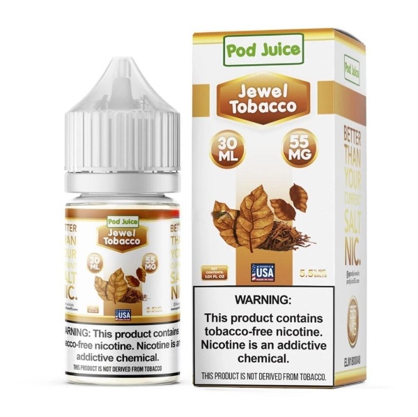 Pod Juice - Jewel Tobacco - 55mg/30ml