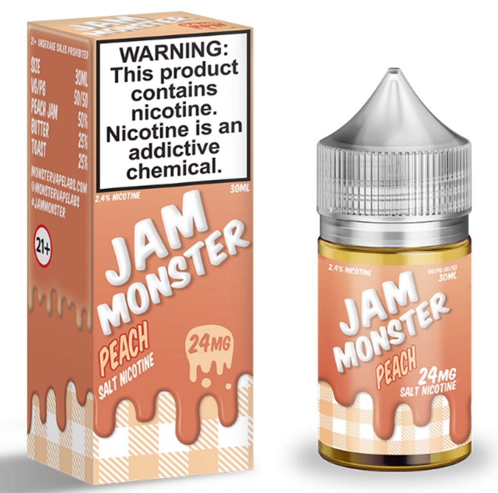 Jam Monster - Peach - 24mg/30ml 