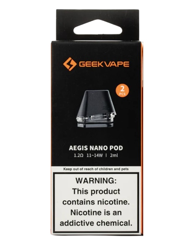 Geekvape - Aegis - Nano Pod - 1.2Ω - 11-14w - 2 Pcs 