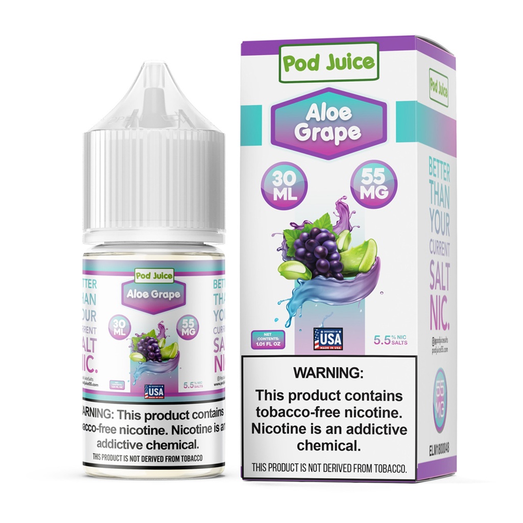 Pod Juice - Aloe Grape - 55mg/30ml