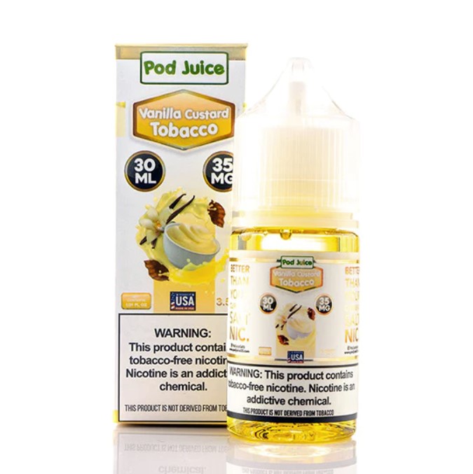 Pod Juice - Vanilla Custard Tobacco - 35mg/30ml