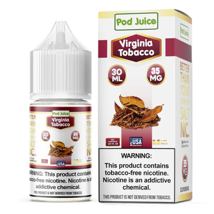 Pod Juice - Virginia Tobacco - 35mg/30ml 