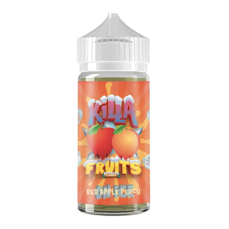 Killa Fruits - E-Liquid - Red Apple Peach on Ice - 0mg/100ml