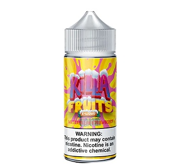 Killa Fruits - E-Liquid - Watermelon Strawberry on Ice - 0mg/100ml