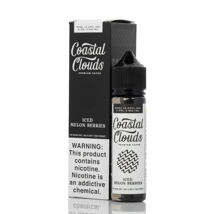 Coastal Clouds - Iced Melon Berries - 60ml/6mg