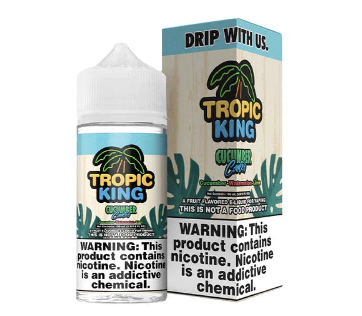 Candy King (Tropic King) - E-Liquid - Cucumber Cooler - 0mg/100ml