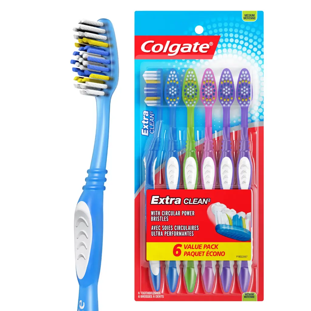 Colgate - Extra Clean Toothbrushes - Medium