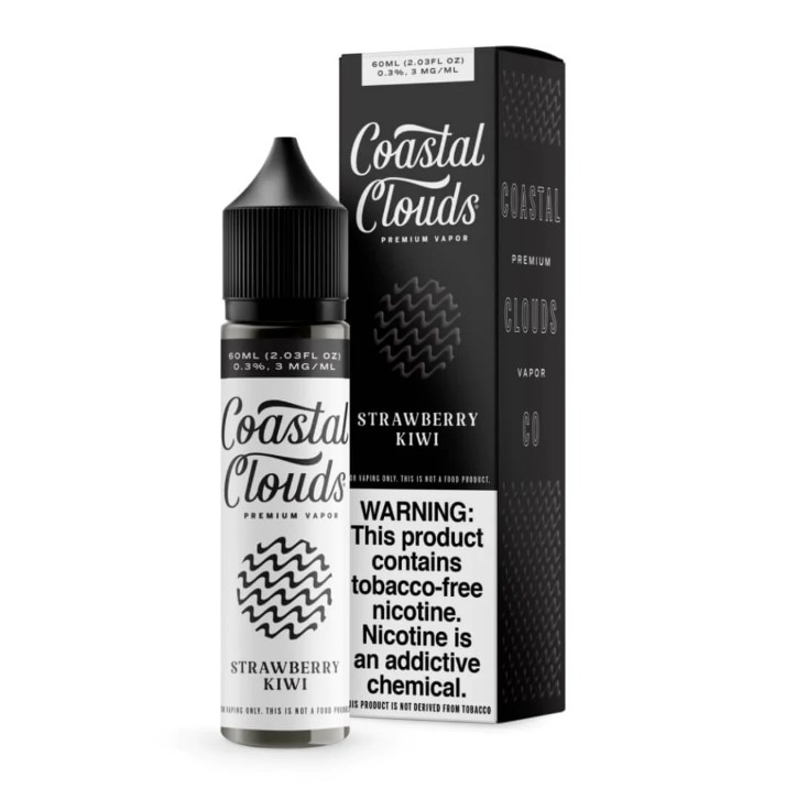 Coastal Clouds - Strawberry Kiwi - 60ml/3mg 