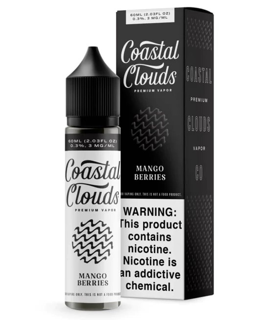 Coastal Clouds - Mango Berries - 60ml/6mg 