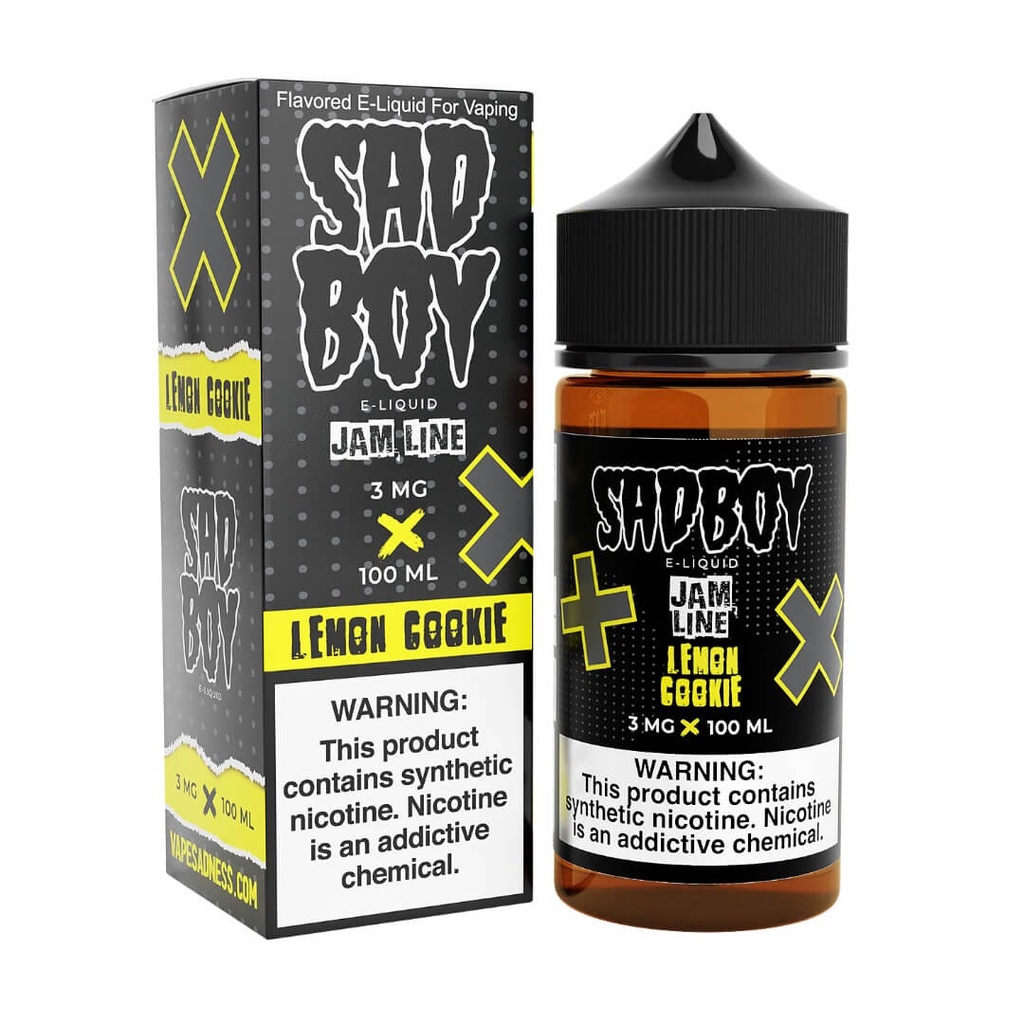 Sad Boy - Jam Line - Lemon Cookie - 3mg x 100ml