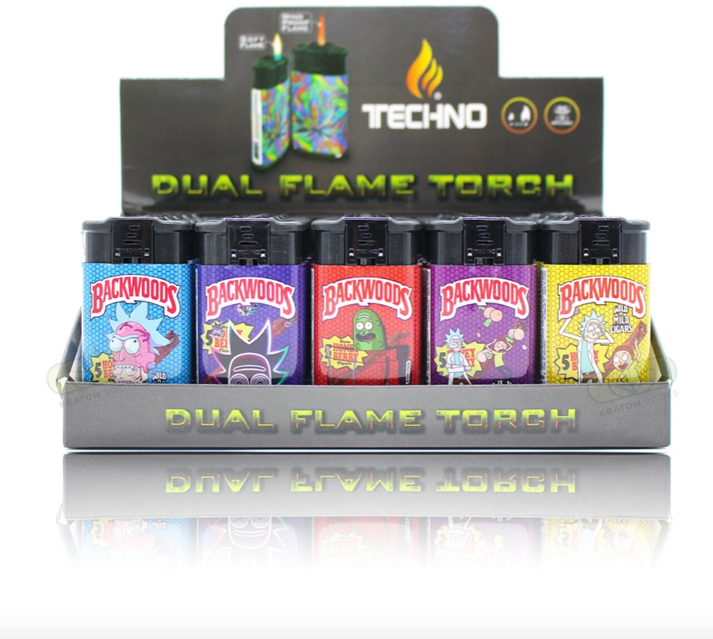 Techno - Dual Flame Torch - 25ct 