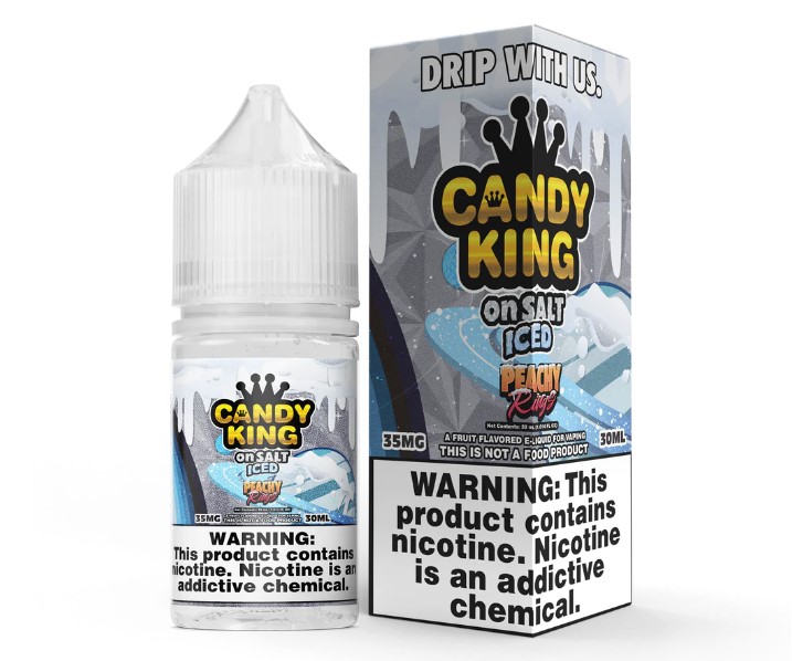 Candy King on Salt Iced - Peachy Rings - 35mg/30ml 