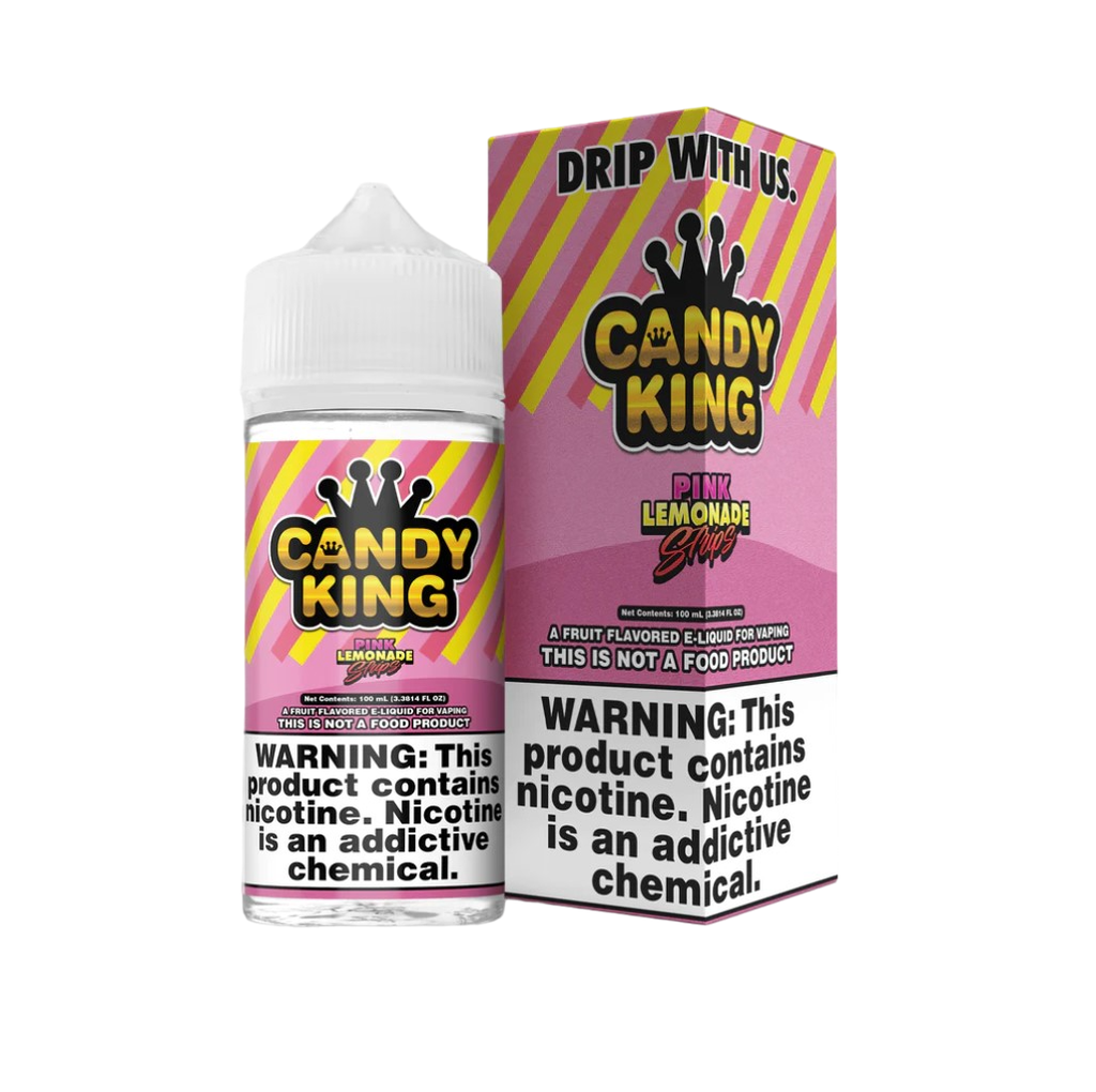 Candy King - E-Liquid - Pink Lemonade Strips - 6mg/100ml