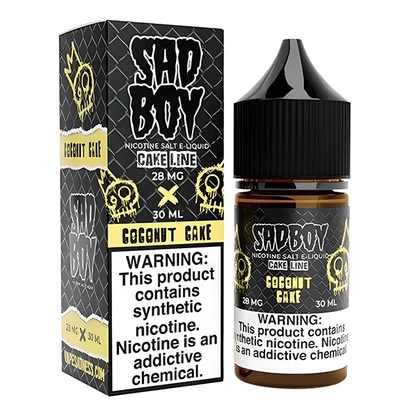 Sad Boy - Cake Line - Coconut Cake - 28mg x 30ml 