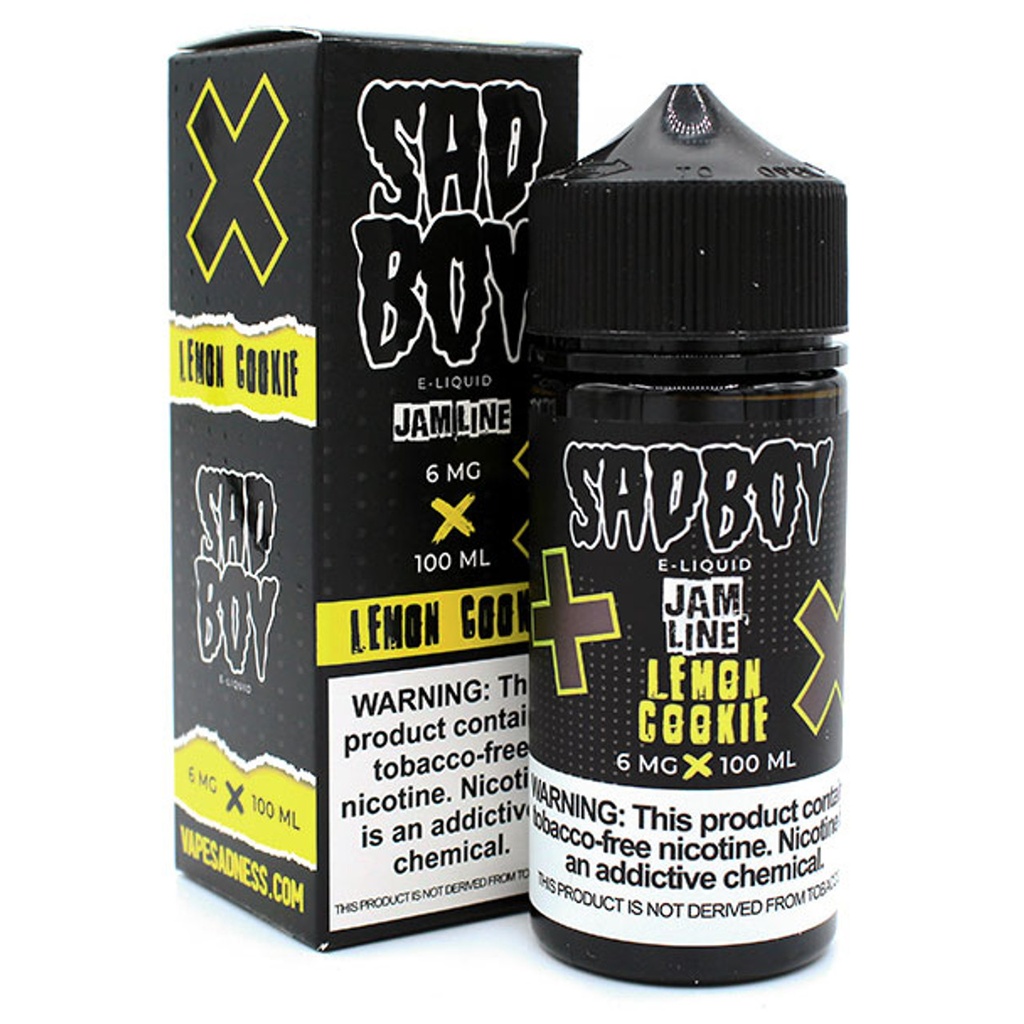 Sad Boy - Jam Line - Lemon Cookie - 6mg x 100ml