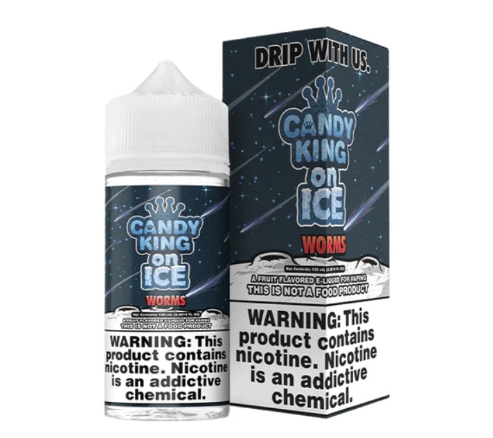 Candy King on Ice - E-Liquid - Worms - 6mg/100ml