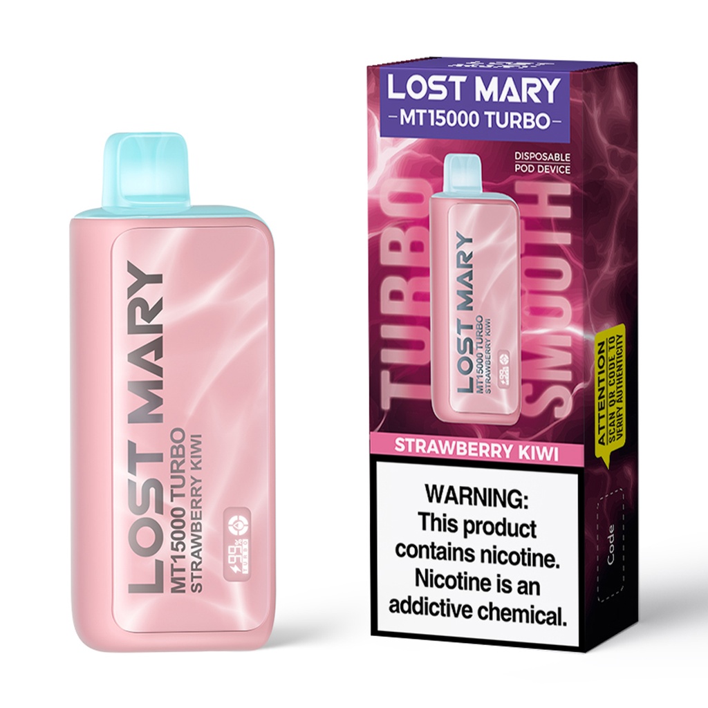 Lost Mary - MT15000 Turbo - Strawberry Kiwi 