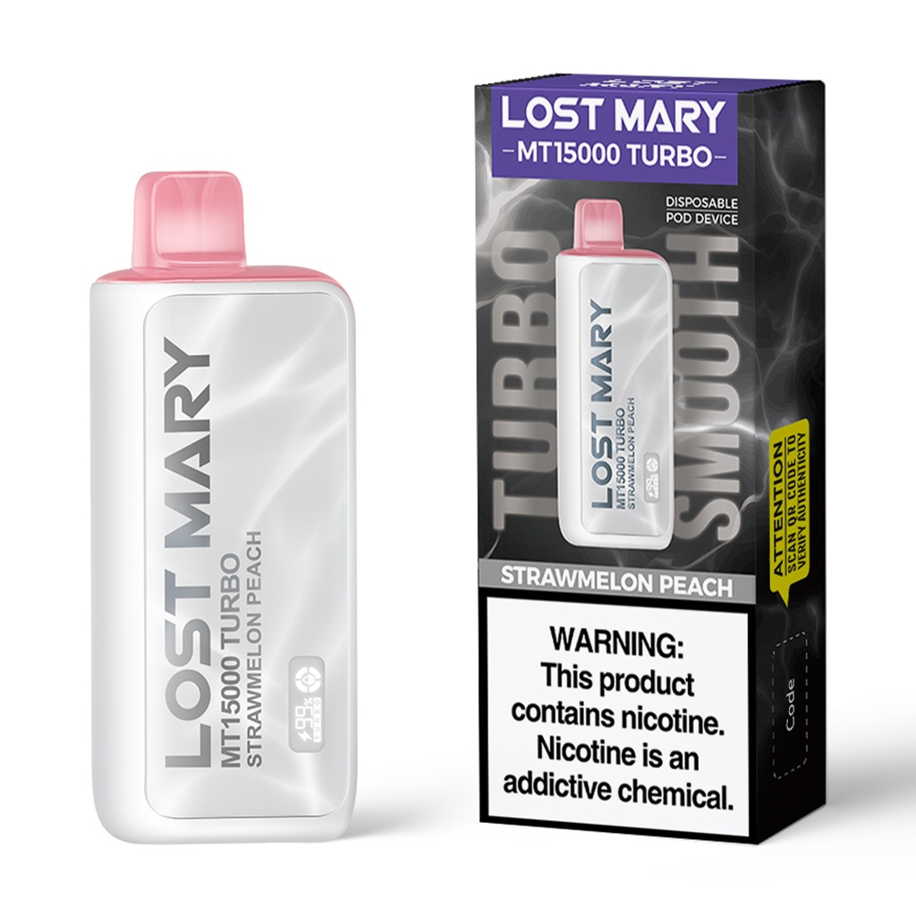 Lost Mary - MT15000 Turbo - Strawmelon Peach 