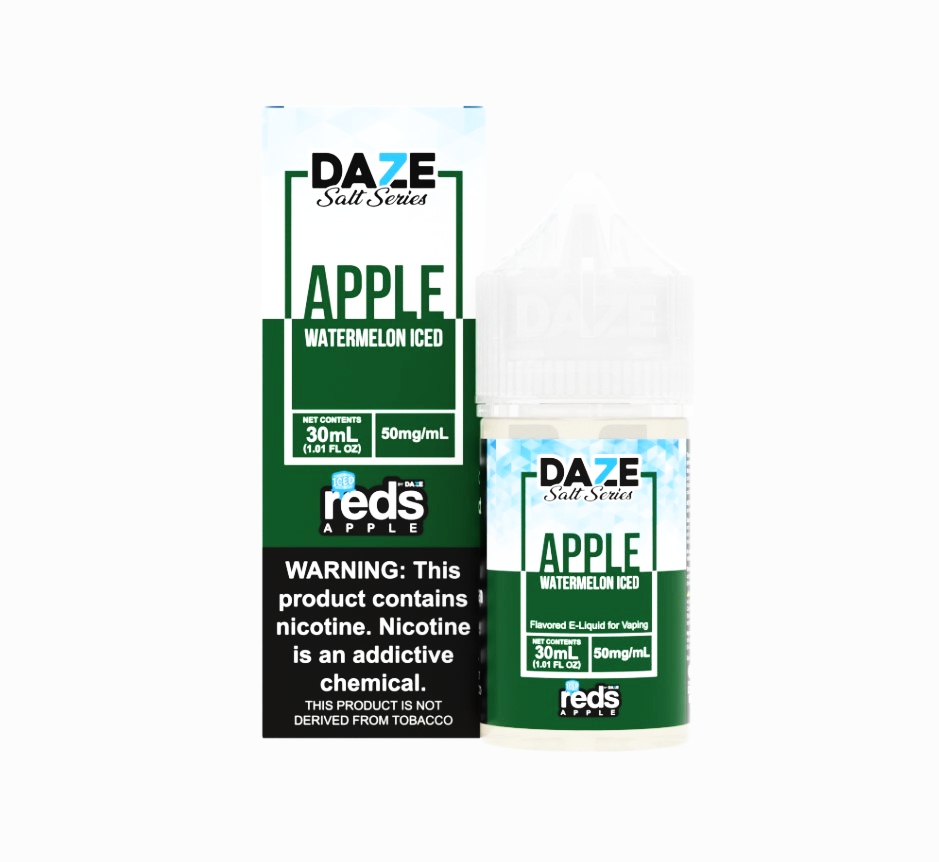 Daze - Salt Series - Apple - Watermelon Iced - 30mL/50mg