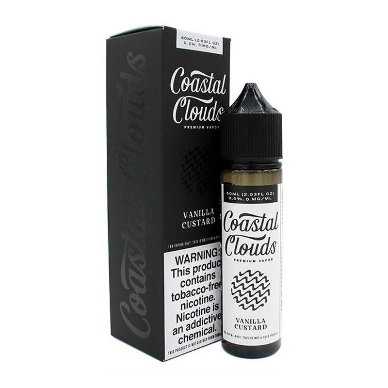 Coastal Clouds - Vanilla Custard - 60ml/0mg