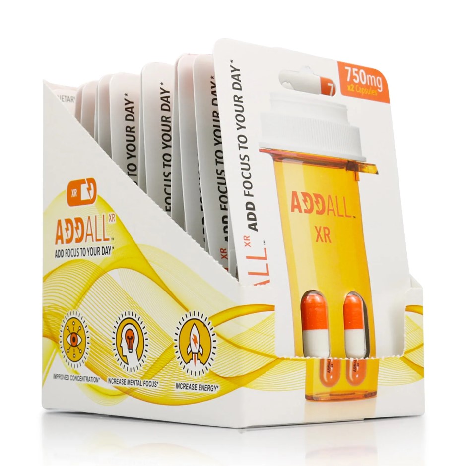 ADDALL - XR - 750mg x2 Capsules 