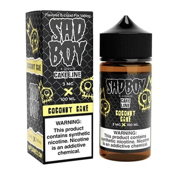 Sad Boy - Cake Line - Coconut Cake - 6mg x 100ml