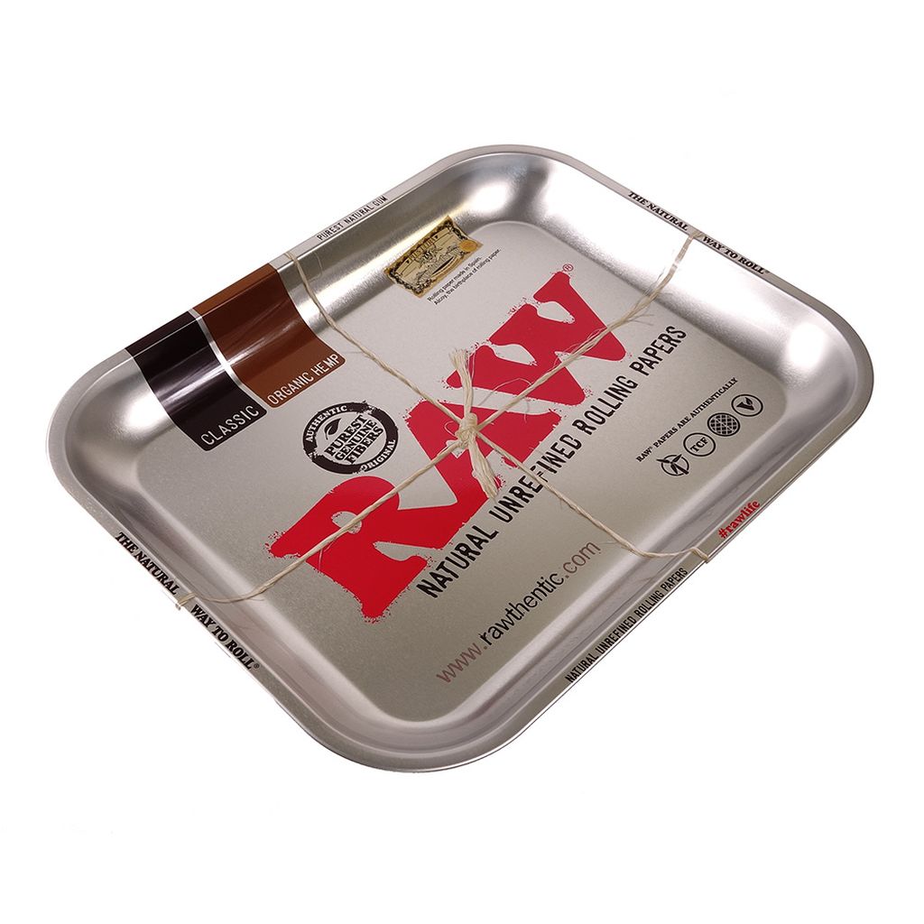 Raw - Steel Large Rolling Tray 