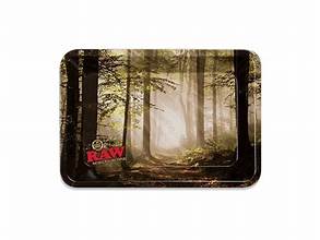 RAW - Smokey Forest - Small Rolling Tray 