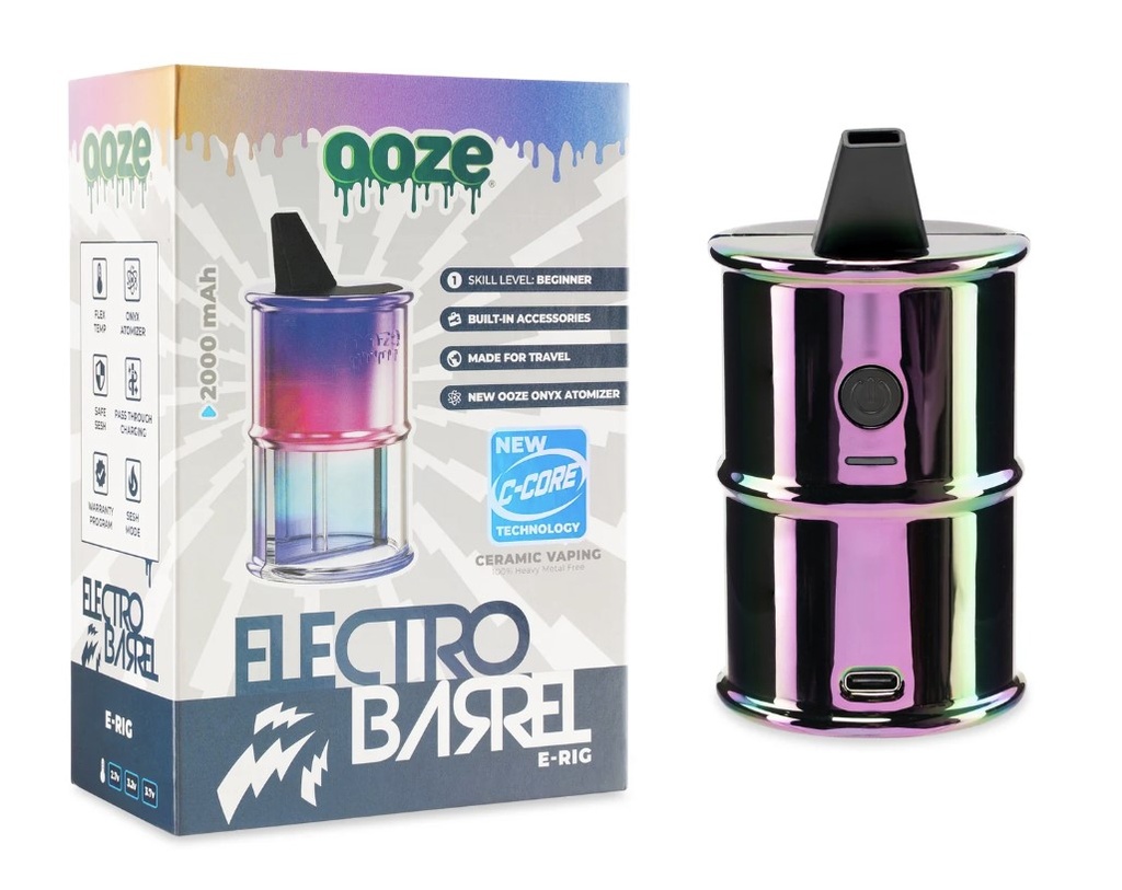 Ooze - Electro Barrel E-Rig - Rainbow 