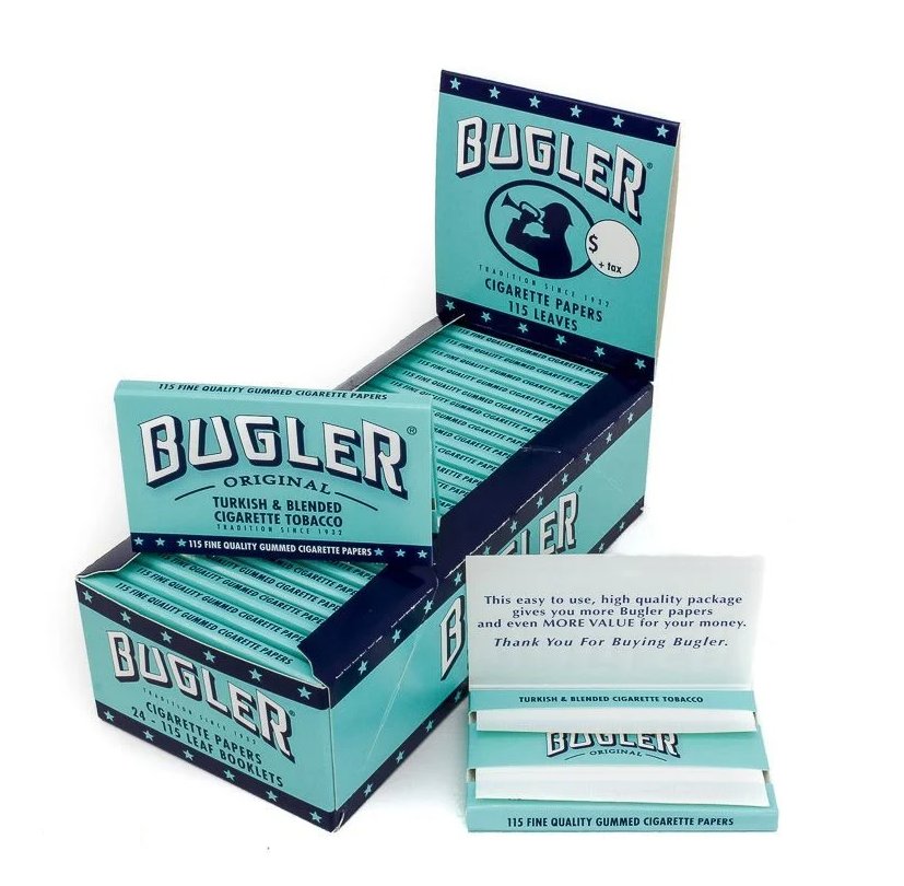 Bugler - Rolling Paper -115 Paper/24 Booklets
