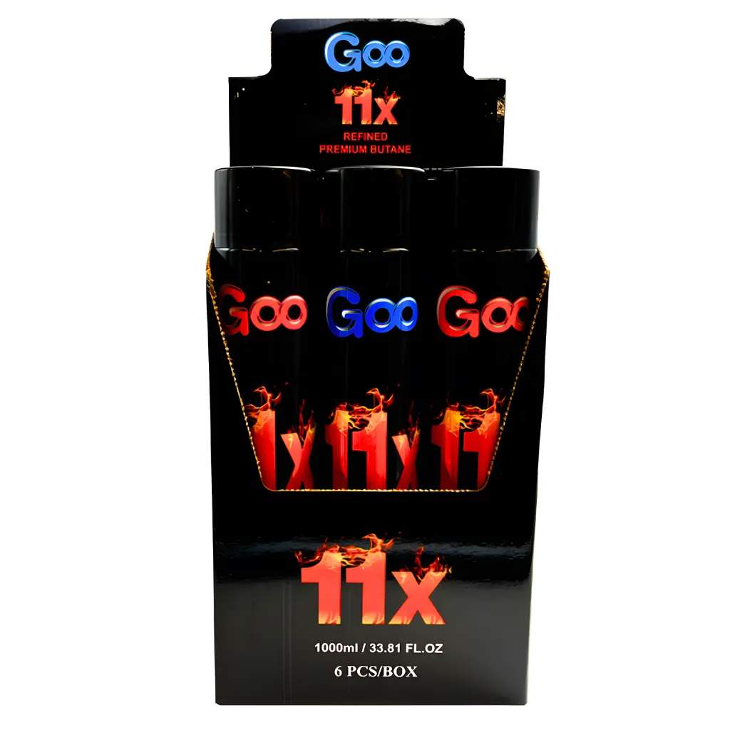 GOO - 11X Refined 1000ML Premium Butane