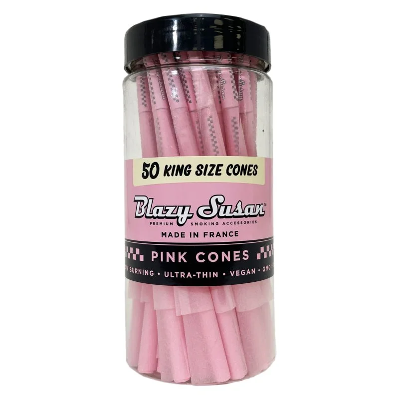 Blazy Susan - Pink Cone - King Size - 50CT