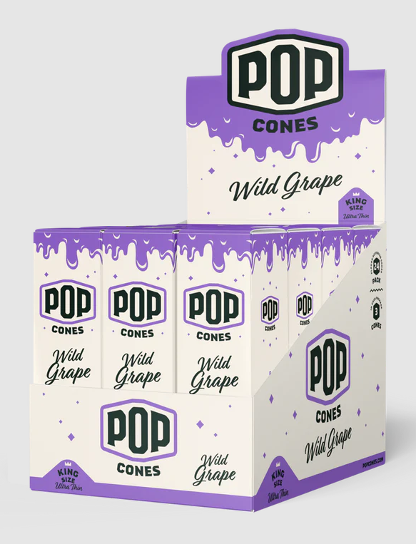 Pop Cones - King Size - Wild Grape