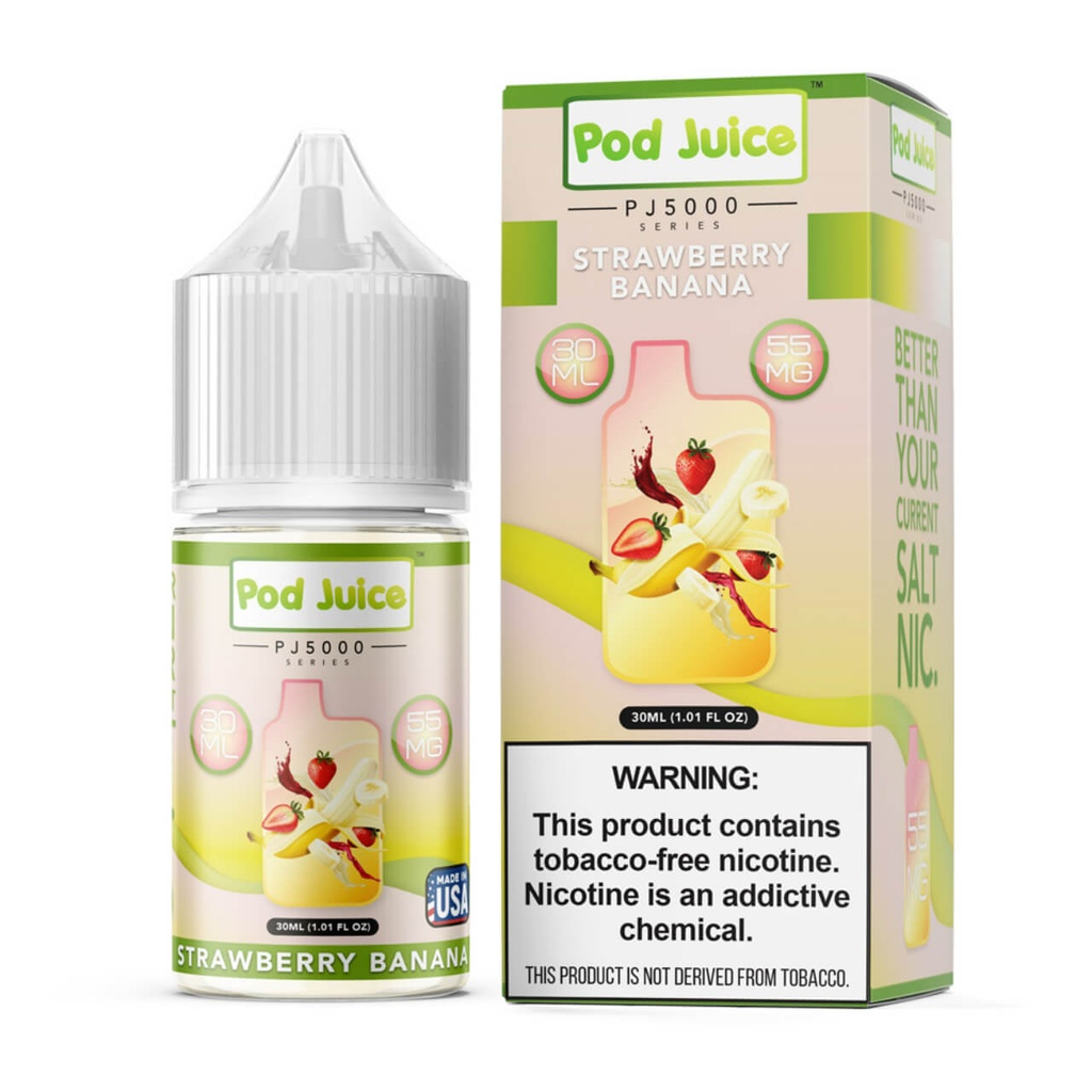 Pod Juice - Strawberry Banana - 55mg/30ml