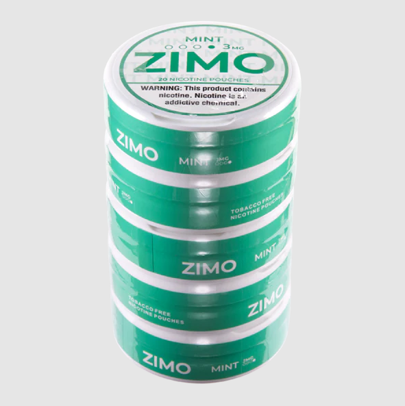 Zimo - Tobacco Free Nicotine Pouches - 3mg - Mint