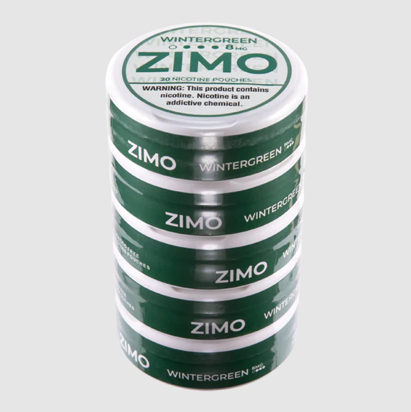 Zimo - Tobacco Free Nicotine Pouches - 8mg - Wintergreen