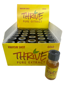 Thrive - Kratom Shot - Gold - 35CT