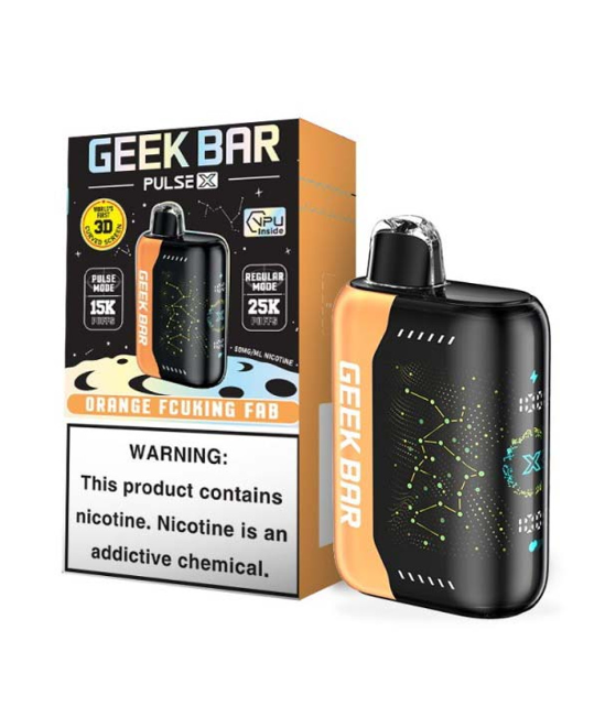 Geek Bar - Pulse X - Orange Fcuking Fab