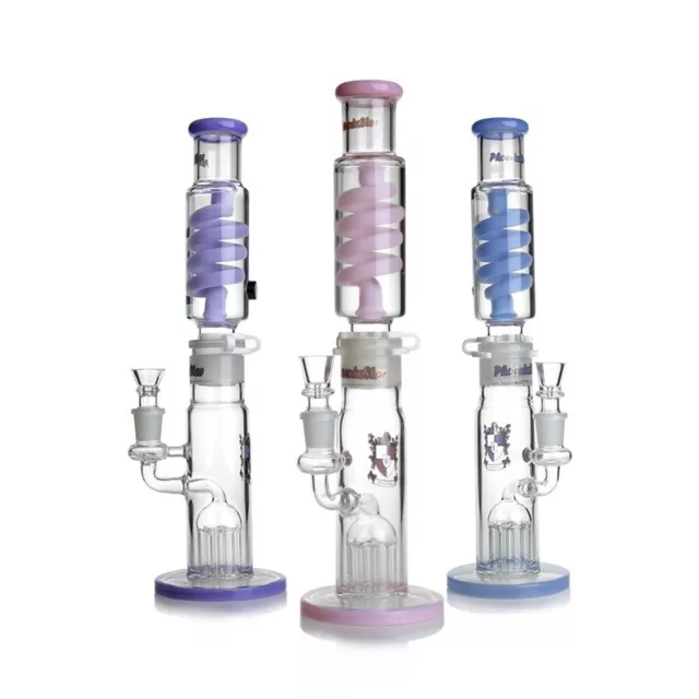 Phoenix Star - 15" Waterpipe W/Glycerin - Assorted Colors 