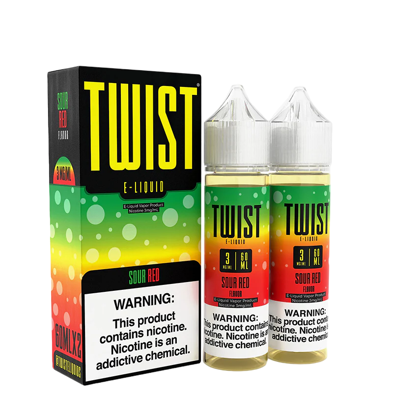 Twist - Sour Red - 3mg/120ml