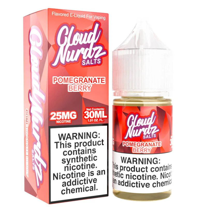 Cloud Nurdz - Iced Salts - Pomegranate Berry - 25mg/30ml