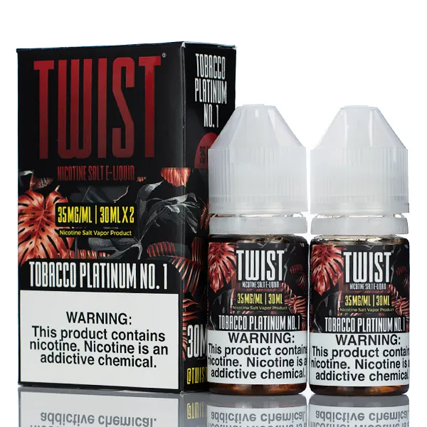 Twist - Tobacco Platnium No.1 - 50mg/30ml x 2