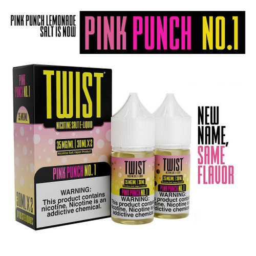 Twist - Pink Punch No.1 - 50mg/30ml x 2