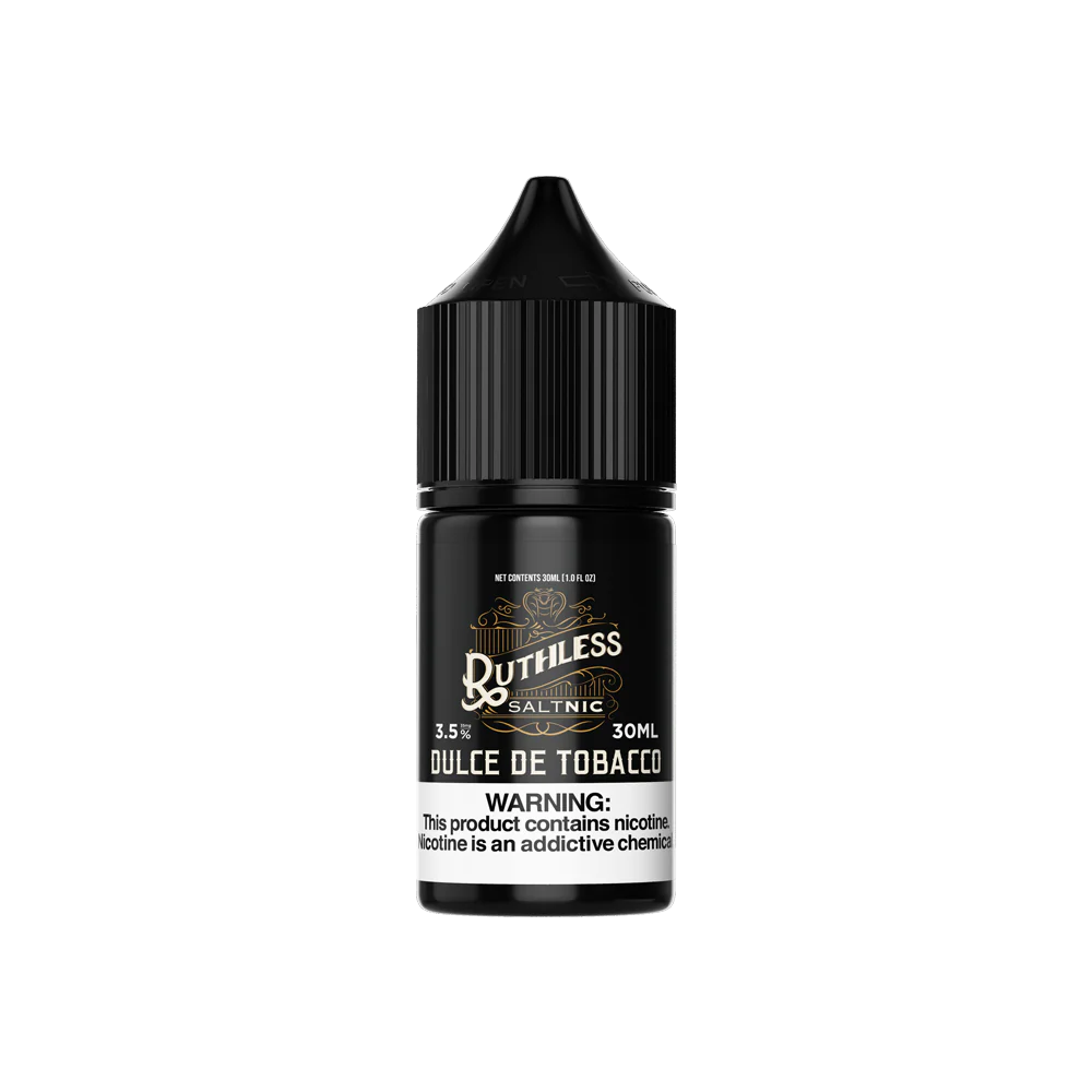 Ruthless - Salt Nic - Dulce De Tobacco - 35mg/30ml